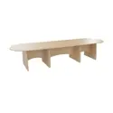 Platinum Range D Ended Shaped Conference Tables 25mm Top